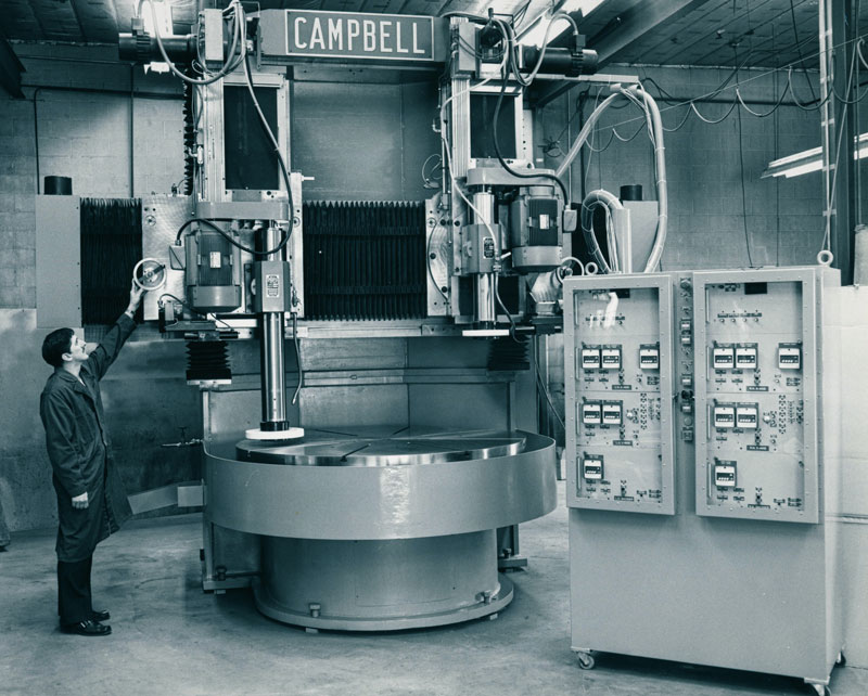 Old Campbell Grinder Machine